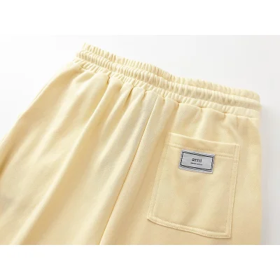 Штаны Amiri Logo-Protecting the Heart "Cream" фото № 4