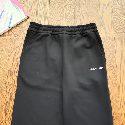 Штаны Balenciaga Basic Collection "Black" фото № 9