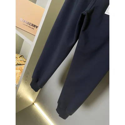 Штаны Burberry Print On The Pocket Warrior And Horse "Blue" фото № 6