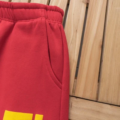 Штаны Cactus Jack Merch Mcdonalds "Red" фото № 7