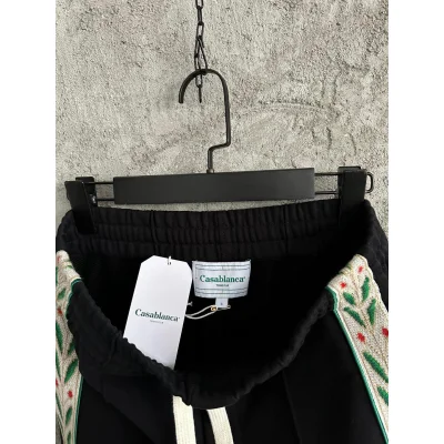 Штаны Casablanca Leaves On The Sides Print "Black" фото № 9 Штаны Casablanca Leaves On The Sides Print "Black" фото № 9