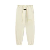 Штаны Fear Of God Fleece With Logo "Cream"