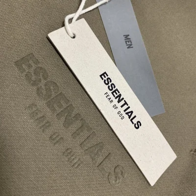 Штаны Fear Of God Sports - With Text Logo "Olive/Brown" фото № 4