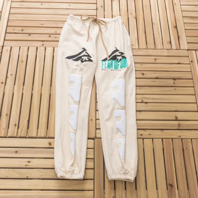 Штаны Four Caccus X Fear Of God With Logo "Beige" фото № 8 Штаны Four Caccus X Fear Of God With Logo "Beige" фото № 8