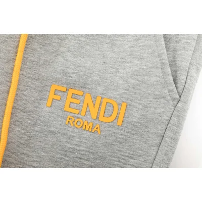 Штаны Fendi Yellow Shoelaces "Gray" фото № 7 Штаны Fendi Yellow Shoelaces "Gray" фото № 7