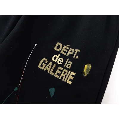 Штаны Gallery Dept With Paint Spots-Style "Black" фото № 2