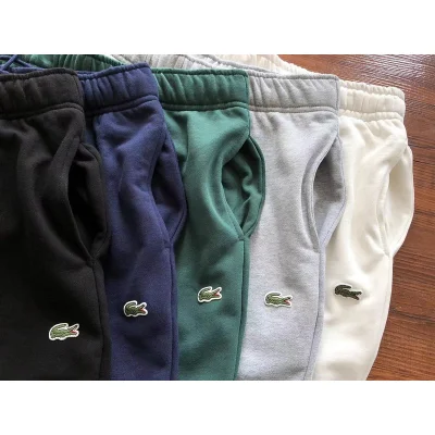 Штаны Lacoste Small Logo And Bottom Elastic "Green" фото № 3