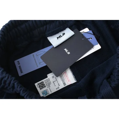 Штаны MLB Left Leg Logo Embroidered "Blue" фото № 5