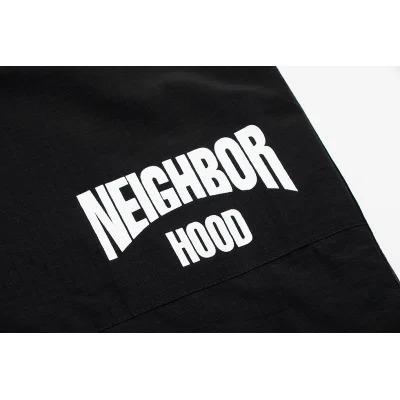 Штаны Neighborhood With Logo "Black" фото № 3