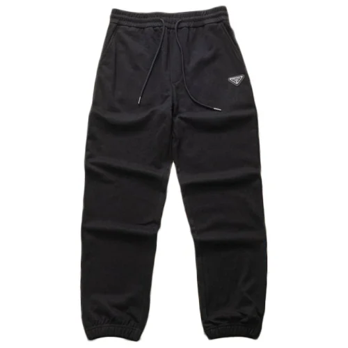 Штаны Prada Triangle Small Log "Black"