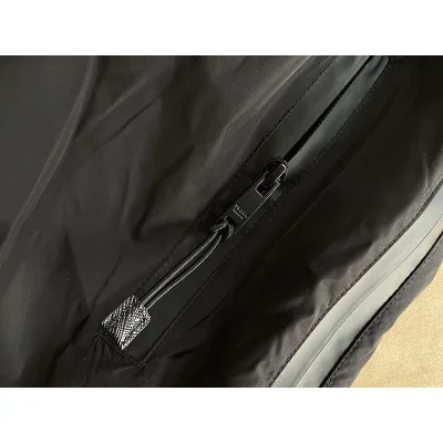 Штаны Prada Small Logo On Back Pocket And Elastic Decoration "Black" фото № 3