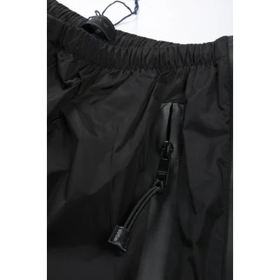 Штаны Prada Small Logo On Back Pocket And Elastic Decoration "Black" фото № 7