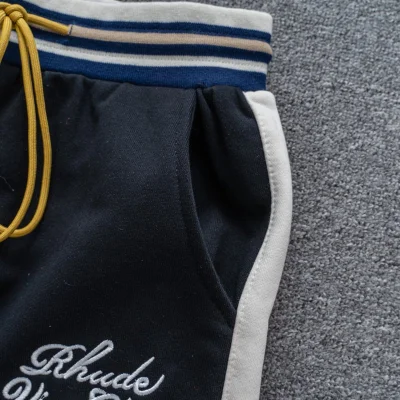 Штаны Rhude Vin Club - Text "Black" фото № 6