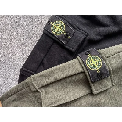Штаны Stone Island Logo Pockets "Khaki" фото № 4