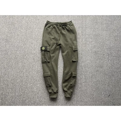 Штаны Stone Island Logo Pockets "Khaki" фото № 2