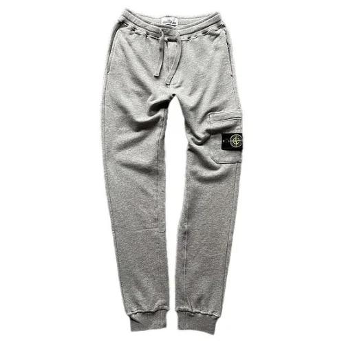 Штаны Stone Island With Pockets And Logo "Gray"