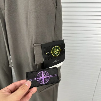 Штаны Stone Island With Massive Pocket "Gray" фото № 7