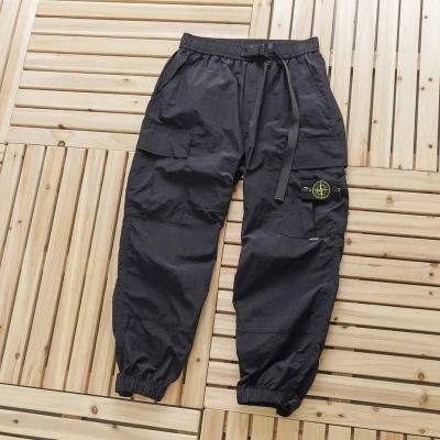 Штаны Stone Island With Patch "Black" фото № 2 Штаны Stone Island With Patch "Black" фото № 2