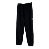 Штаны Stone Island With Logo Patch On The Side "Black"