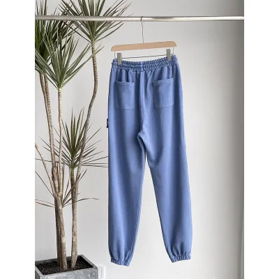 Штаны Stone Island With Logo Patch On The Side "Blue" фото № 2