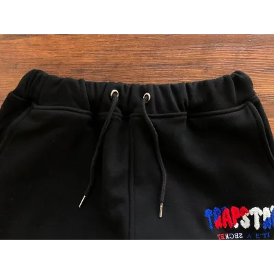 Штаны Trapstar Three Color Logo Front "Black" фото № 2