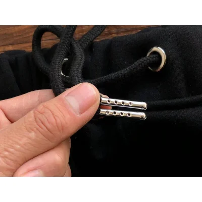 Штаны Trapstar Three Color Logo Front "Black" фото № 3