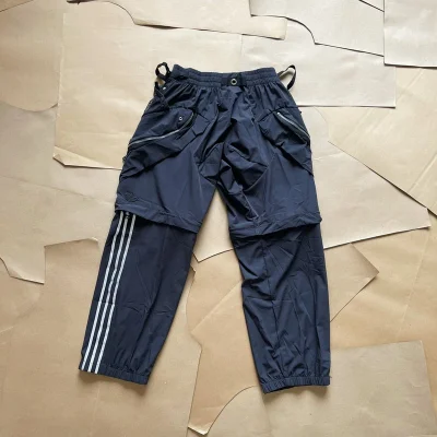 Штаны Adidas Multifunctional Detachable Zipper "Blue" фото № 4 Штаны Adidas Multifunctional Detachable Zipper "Blue" фото № 4