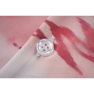 Рубашка Amiri Palm Trees And Fish Print "Red" фото № 5