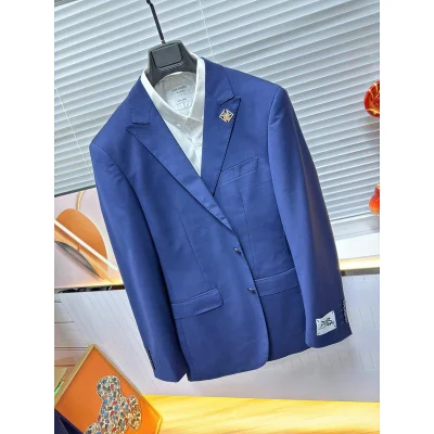 Пиджак Christian Dior Gold Insect Doir Paris "Blue" фото № 2