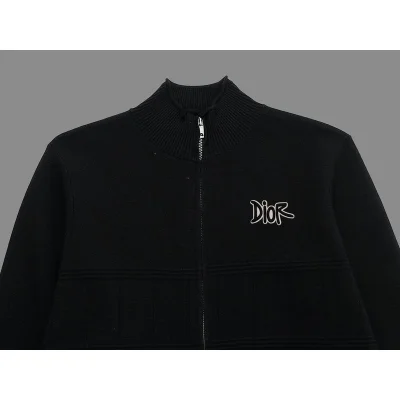 Бомбер Christian Dior Chaotic Letter Logo "Black" фото № 2
