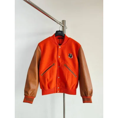 Бомбер Christian Dior Frontside Logo Black Rhinestones "Red" фото № 2