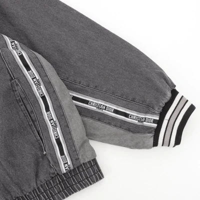 Бомбер Christian Dior Heart Pierced By An Arrow "Gray" фото № 3