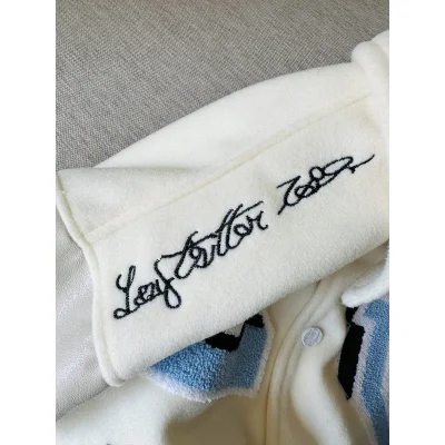 Бомбер Louis Vuitton Different Emblems "White/Cream" фото № 3
