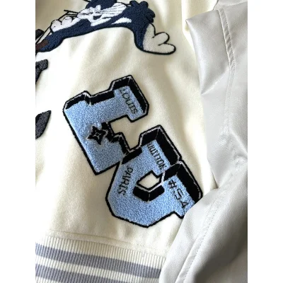 Бомбер Louis Vuitton Different Emblems "White/Cream" фото № 4