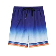 Шорты Casablanca Angels And Gradient Print "Blue"