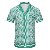Рубашка Casablanca Orbit Print And Waves Edge Decoration "Green"