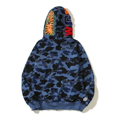 Худи A Bathing Ape The Voice Of The Crying - ZIP "Blue" фото № 6 Худи A Bathing Ape The Voice Of The Crying - ZIP "Blue" фото № 6
