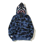 Худи A Bathing Ape The Voice Of The Crying - ZIP "Blue"
