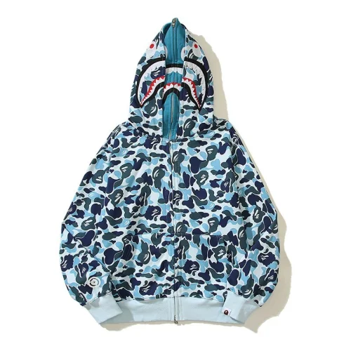 Худи A Bathing Ape Recklessness - ZIP "Blue"