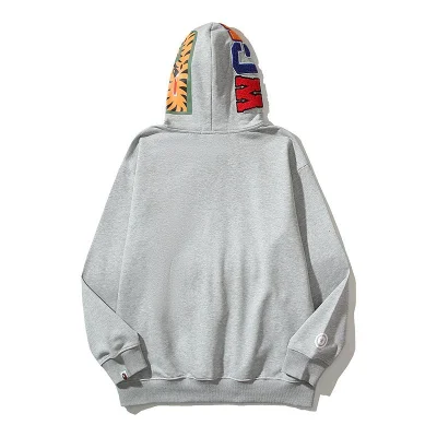 Худи A Bathing Ape With An Unusual Hood "Gray" фото № 3