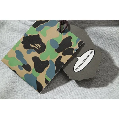 Худи A Bathing Ape With An Unusual Hood "Gray" фото № 7
