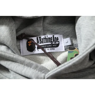 Худи A Bathing Ape With An Unusual Hood "Gray" фото № 8