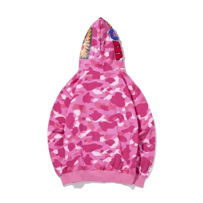 Худи A Bathing Ape Spotted With Creative Hood ZIP "Pink" фото № 2