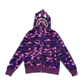 Худи A Bathing Ape Hood Mask ZIP "Violet"