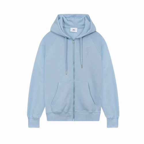 Худи Amiri With A Logo - ZIP "Blue"