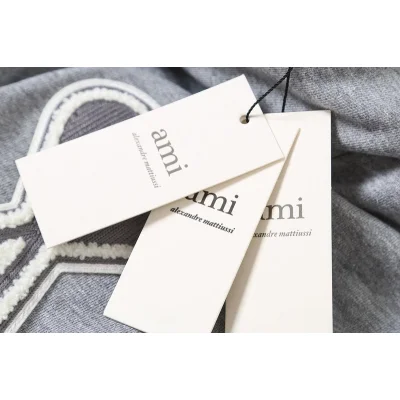 Худи Amiri Brand Logo With Edging "Gray" фото № 2