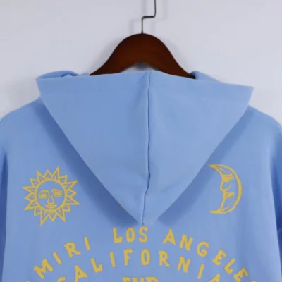 Худи Amiri Sun And Moon "Blue" фото № 2