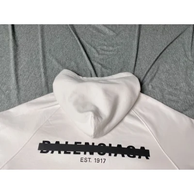 Худи Balenciaga The Logo Crossed Out "Pink/White" фото № 2