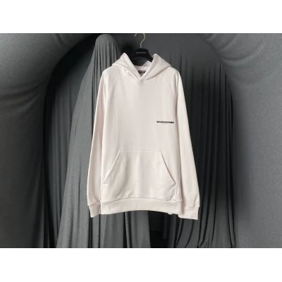Худи Balenciaga The Logo Crossed Out "Pink/White" фото № 5