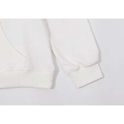 Худи Balmain Invisible Logo "White" фото № 5